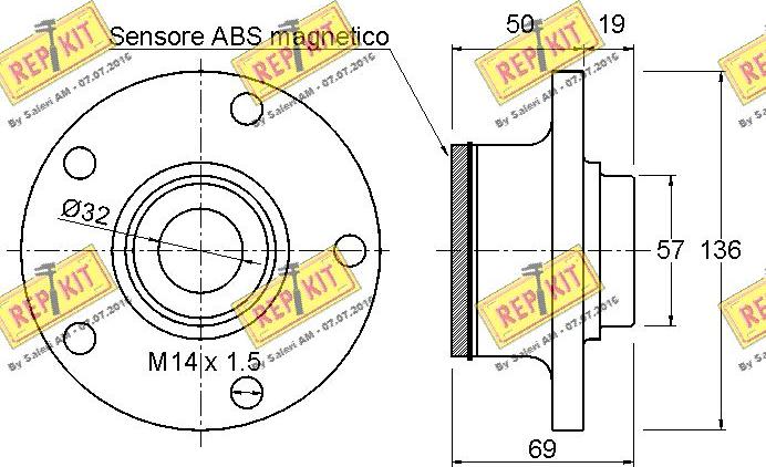 REPKIT RKB2420 - Radlagersatz alexcarstop-ersatzteile.com