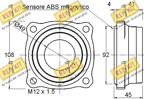 REPKIT RKB2597 - Radlagersatz alexcarstop-ersatzteile.com