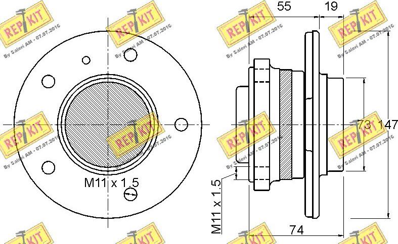 REPKIT RKB2177 - Radlagersatz alexcarstop-ersatzteile.com