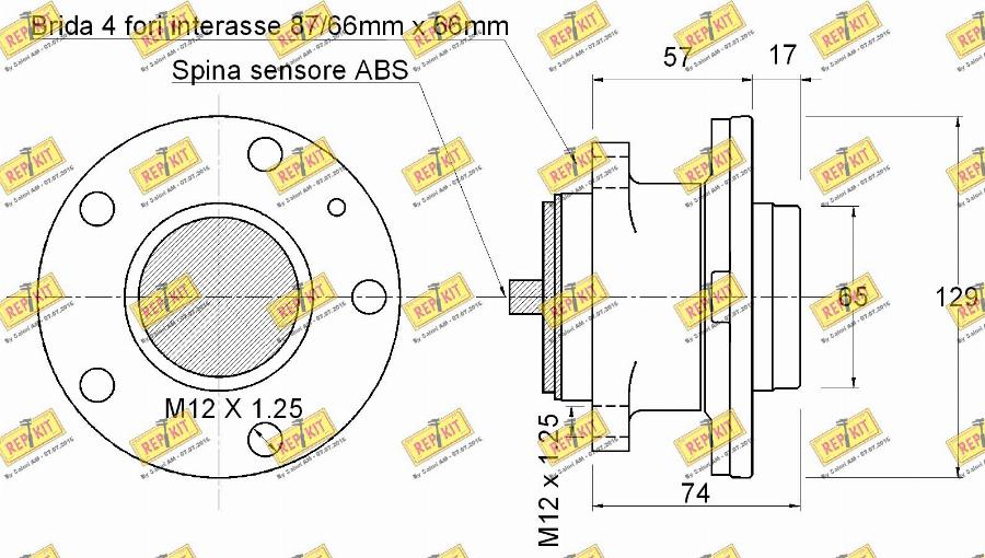 REPKIT RKB2824 - Radlagersatz alexcarstop-ersatzteile.com