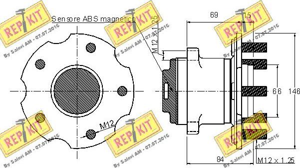 REPKIT RKB2323 - Radlagersatz alexcarstop-ersatzteile.com