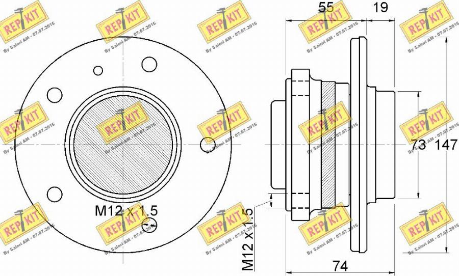 REPKIT RKB2751 - Radlagersatz alexcarstop-ersatzteile.com