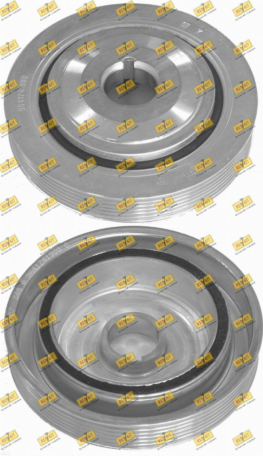 REPKIT RKT9079 - Riemenscheibe, Kurbelwelle alexcarstop-ersatzteile.com