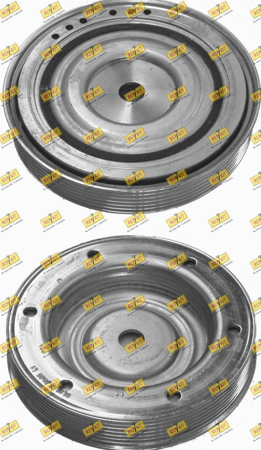 REPKIT RKT9118 - Riemenscheibe, Kurbelwelle alexcarstop-ersatzteile.com