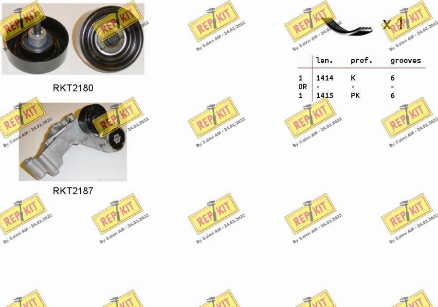 REPKIT RKTA0061 - Keilrippenriemensatz alexcarstop-ersatzteile.com