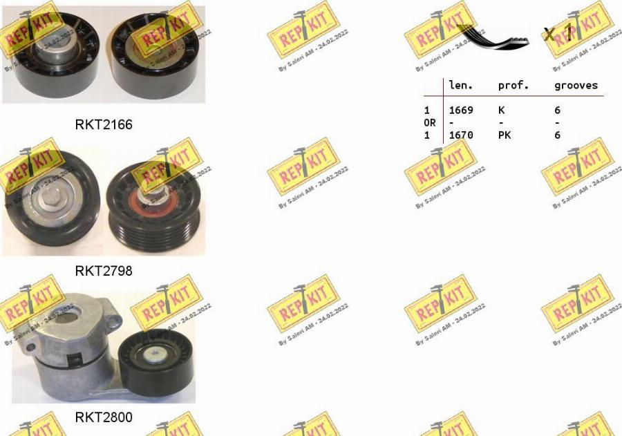 REPKIT RKTA0002 - Keilrippenriemensatz alexcarstop-ersatzteile.com