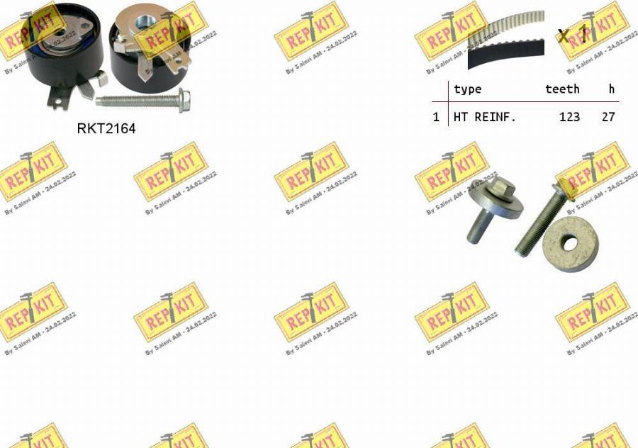 REPKIT RKTK1145 - Zahnriemensatz alexcarstop-ersatzteile.com