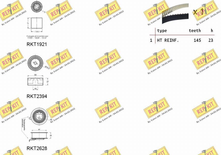 REPKIT RKTK1102 - Zahnriemensatz alexcarstop-ersatzteile.com