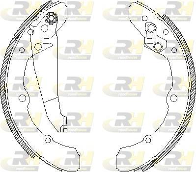 Roadhouse 4048.00 - Bremsbacke alexcarstop-ersatzteile.com