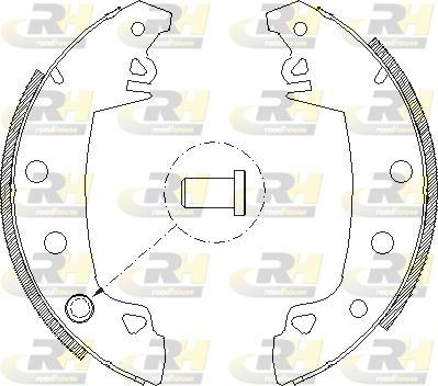 Roadhouse 4017.01 - Bremsbacke alexcarstop-ersatzteile.com