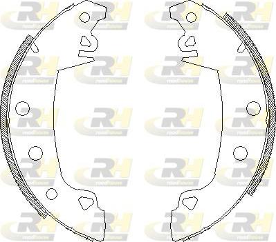 Roadhouse 4017.07 - Bremsbacke alexcarstop-ersatzteile.com