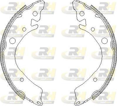 Roadhouse 4084.00 - Bremsbacke alexcarstop-ersatzteile.com