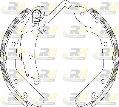 Roadhouse 4024.01 - Bremsbacke alexcarstop-ersatzteile.com