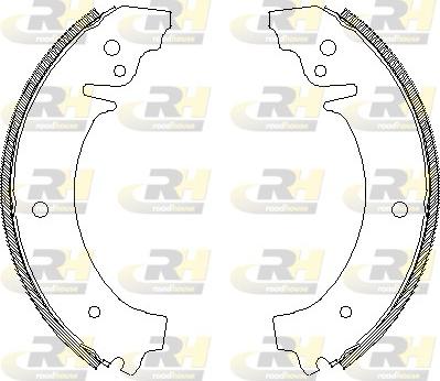 Roadhouse 4026.00 - Bremsbacke alexcarstop-ersatzteile.com