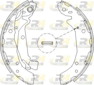 Roadhouse 4197.00 - Bremsbacke alexcarstop-ersatzteile.com