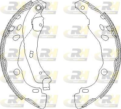 Roadhouse 4152.00 - Bremsbacke alexcarstop-ersatzteile.com