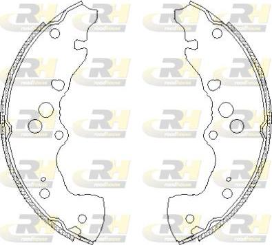 Roadhouse 4240.00 - Bremsbacke alexcarstop-ersatzteile.com