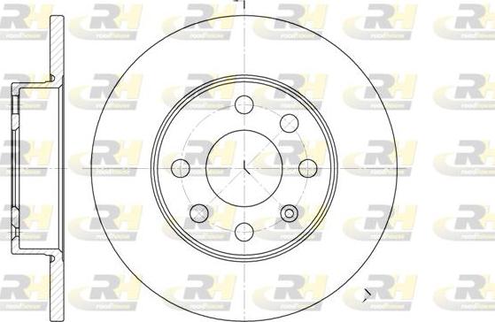 Roadhouse 6664.00 - Bremsscheibe alexcarstop-ersatzteile.com