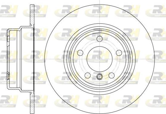 Roadhouse 6632.00 - Bremsscheibe alexcarstop-ersatzteile.com