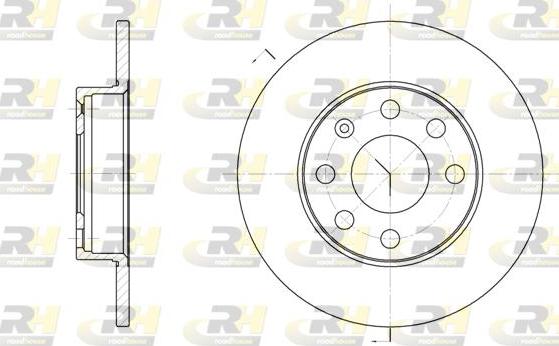 Roadhouse 6057.00 - Bremsscheibe alexcarstop-ersatzteile.com