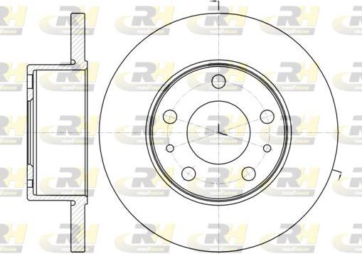 Roadhouse 61008.00 - Bremsscheibe alexcarstop-ersatzteile.com