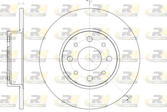 Roadhouse 61390.00 - Bremsscheibe alexcarstop-ersatzteile.com