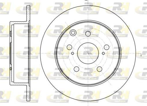 Roadhouse 61324.00 - Bremsscheibe alexcarstop-ersatzteile.com