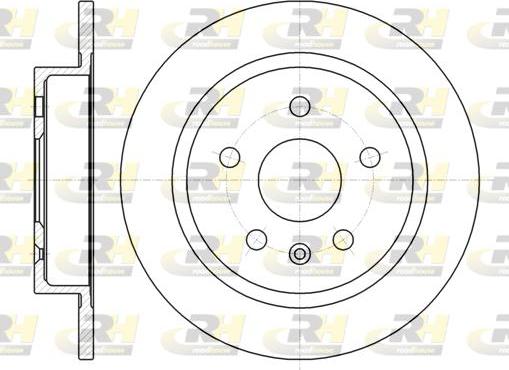 Roadhouse 61279.00 - Bremsscheibe alexcarstop-ersatzteile.com