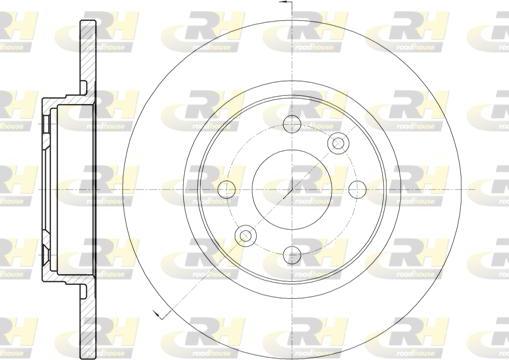 Roadhouse 6809.00 - Bremsscheibe alexcarstop-ersatzteile.com