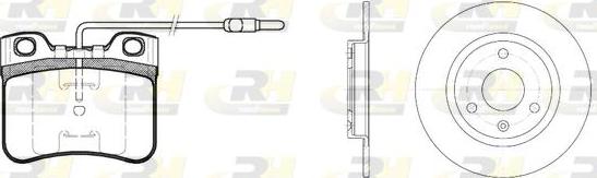 Roadhouse 8247.02 - Bremsensatz, Scheibenbremse alexcarstop-ersatzteile.com