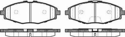 Alpha Brakes HKP-DW-007 - Bremsbelagsatz, Scheibenbremse alexcarstop-ersatzteile.com