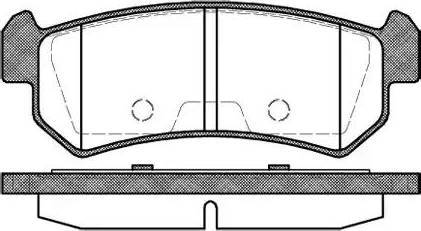 Alpha Brakes HKT-DW-006 - Bremsbelagsatz, Scheibenbremse alexcarstop-ersatzteile.com