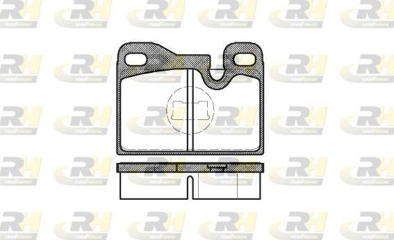 Roadhouse 2130.00 - Bremsbelagsatz, Scheibenbremse alexcarstop-ersatzteile.com