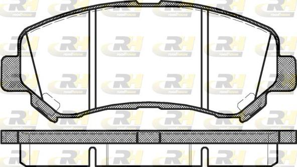 Roadhouse 21318.00 - Bremsbelagsatz, Scheibenbremse alexcarstop-ersatzteile.com