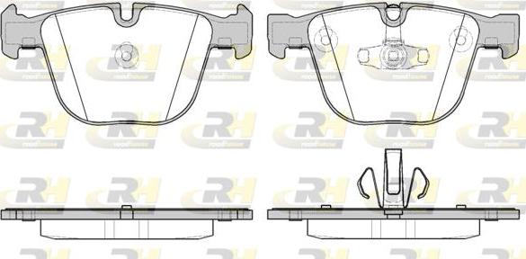 Roadhouse 2892.20 - Bremsbelagsatz, Scheibenbremse alexcarstop-ersatzteile.com