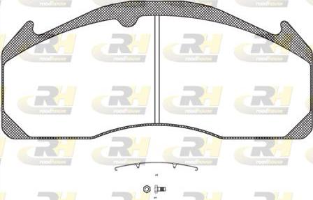 Roadhouse JSX 21033.00 - Bremsbelagsatz, Scheibenbremse alexcarstop-ersatzteile.com