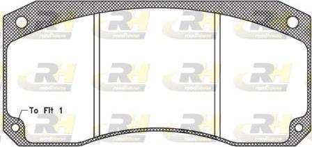 Roadhouse JSX 2346.40 - Bremsbelagsatz, Scheibenbremse alexcarstop-ersatzteile.com