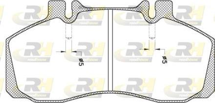 Roadhouse JSX 2245.20 - Bremsbelagsatz, Scheibenbremse alexcarstop-ersatzteile.com