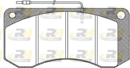 Roadhouse JSX 2258.40 - Bremsbelagsatz, Scheibenbremse alexcarstop-ersatzteile.com