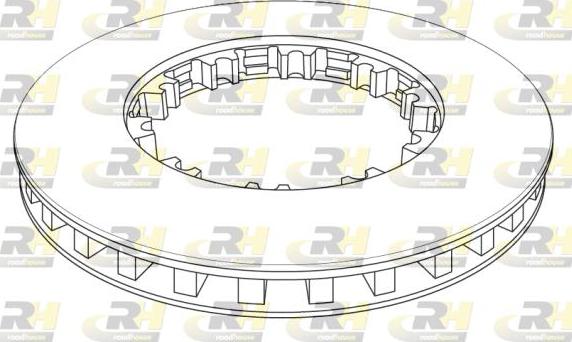 Roadhouse NSX1143.21 - Bremsscheibe alexcarstop-ersatzteile.com