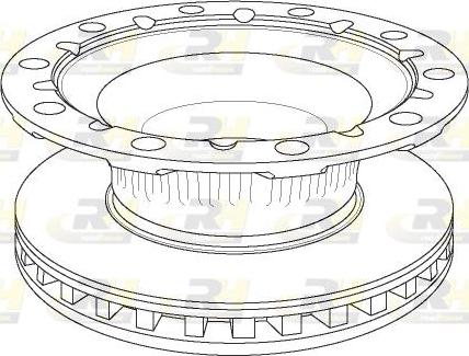 Roadhouse NSX1176.20 - Bremsscheibe alexcarstop-ersatzteile.com