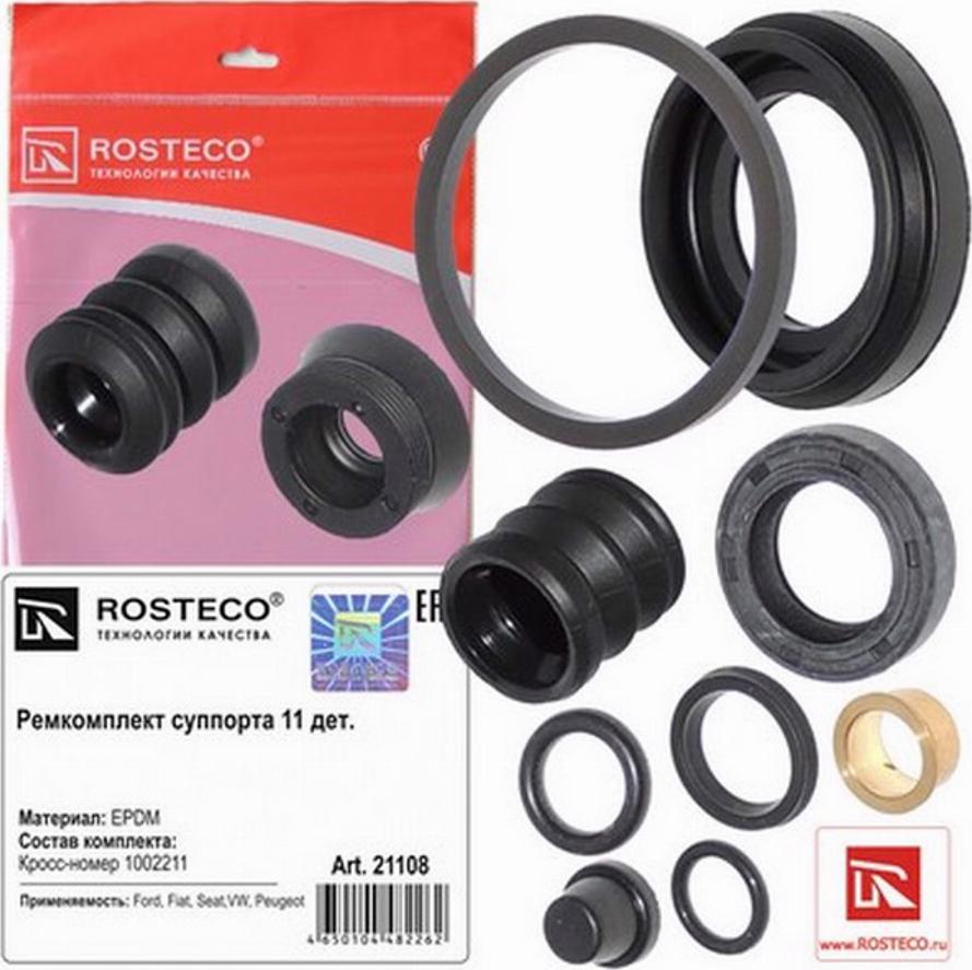 Rosteco 21108 - Reparatursatz, Bremssattel alexcarstop-ersatzteile.com