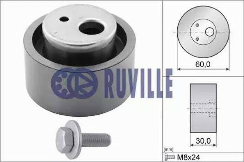 Ruville 55997 - Spannrolle, Zahnriemen alexcarstop-ersatzteile.com