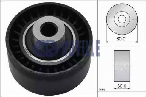 Ruville 55969 - Umlenk / Führungsrolle, Zahnriemen alexcarstop-ersatzteile.com