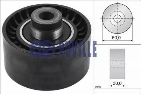 Ruville 55964 - Umlenk / Führungsrolle, Zahnriemen alexcarstop-ersatzteile.com