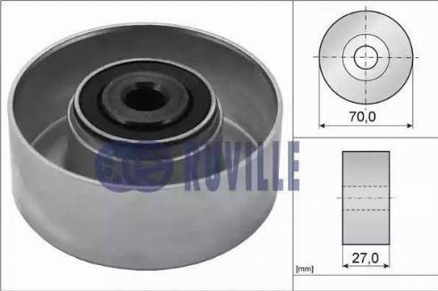 TRIPLE FIVE Y1211 - Umlenk / Führungsrolle, Keilrippenriemen alexcarstop-ersatzteile.com