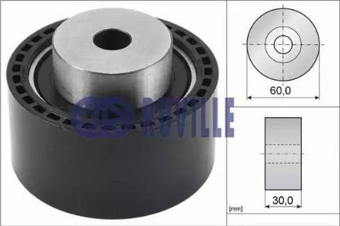 Ruville 55922 - Umlenk / Führungsrolle, Zahnriemen alexcarstop-ersatzteile.com