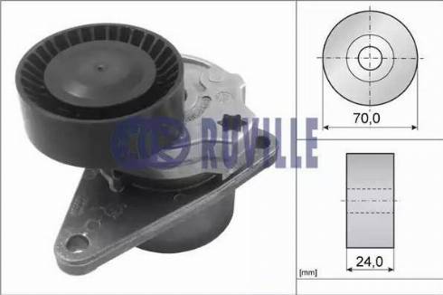 Ruville 55545 - Riemenspanner, Keilrippenriemen alexcarstop-ersatzteile.com