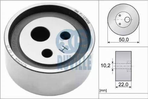 Ruville 55500 - Spannrolle, Zahnriemen alexcarstop-ersatzteile.com