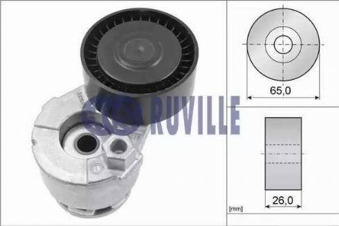 Ruville 55607 - Riemenspanner, Keilrippenriemen alexcarstop-ersatzteile.com